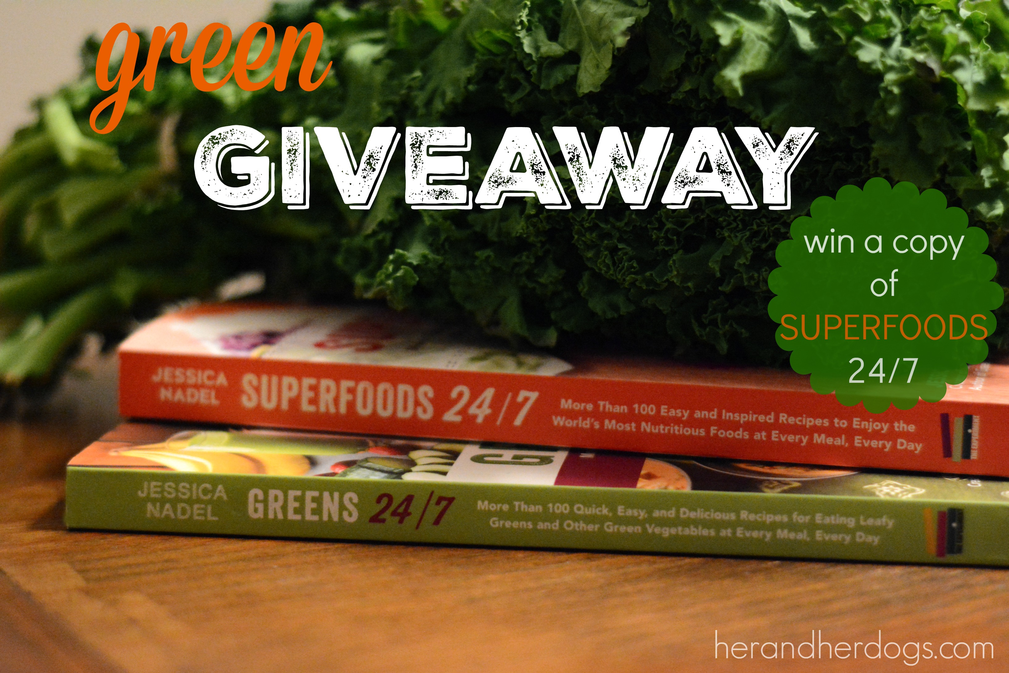 You could win a copy of SUPERFOODS 24/7